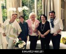 Томас Андерс с семьей