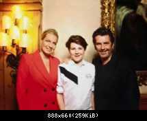 Томас Андерс с семьей