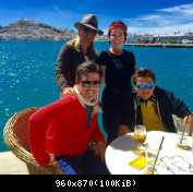 Томас Андерс с семьей