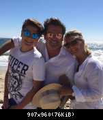 Томас Андерс с семьей