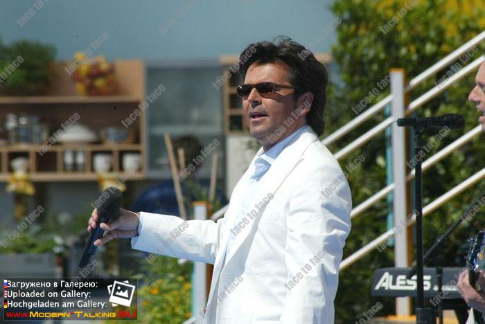 Thomas Anders zu Gast bei Immer wieder Sonntags am 06.06.2004 im Europapark in Rust