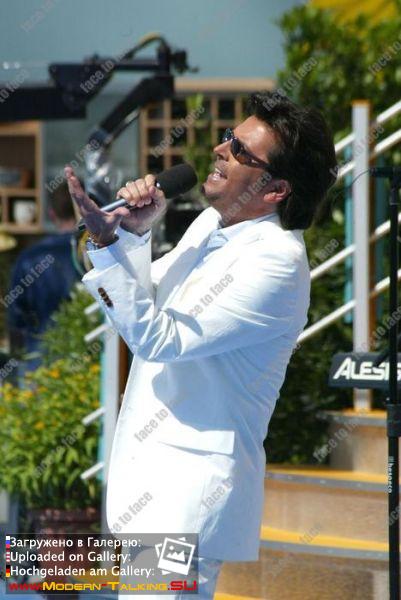 Thomas Anders zu Gast bei Immer wieder Sonntags am 06.06.2004 im Europapark in Rust