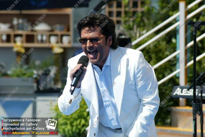 Thomas Anders zu Gast bei Immer wieder Sonntags am 06.06.2004 im Europapark in Rust